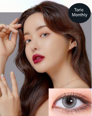 Torica Flexfit White Grey Toric Lens (1 month/2 lens/box)